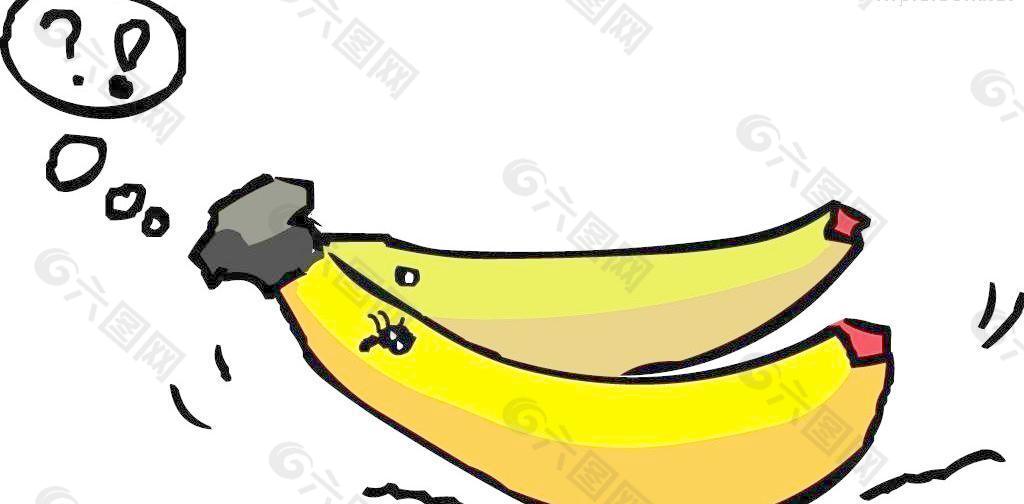 卡通香蕉图片