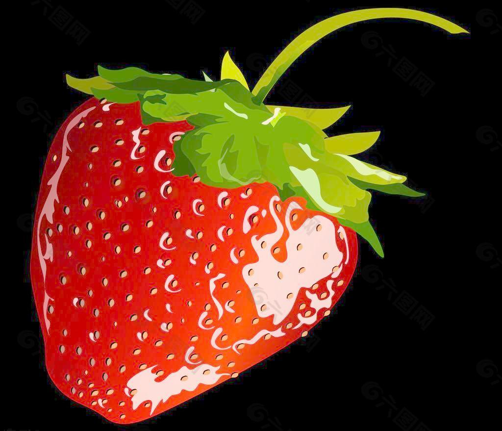 草莓矢量图图片