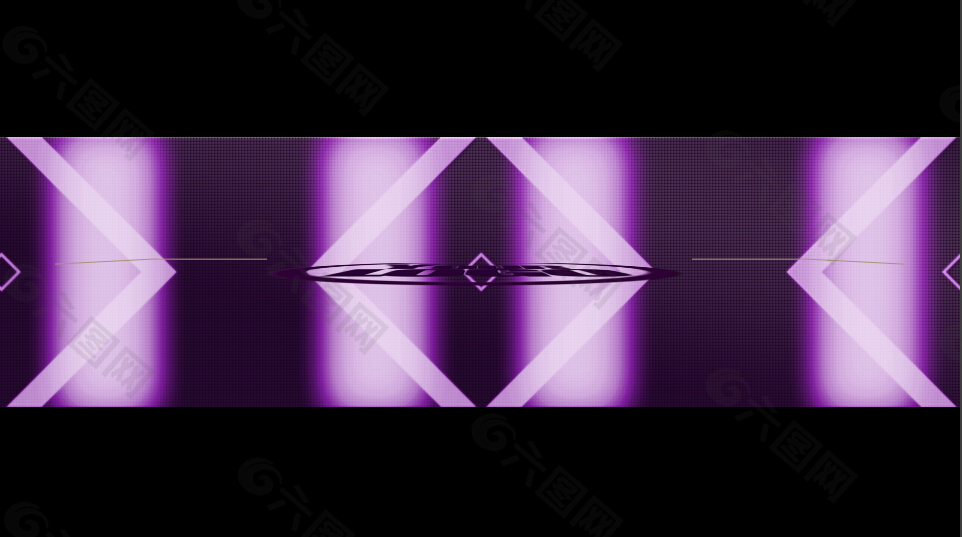 AE紫色绚烂片头相册视频展示模板