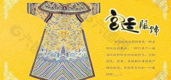 中国古代皇家服装PSD分层素