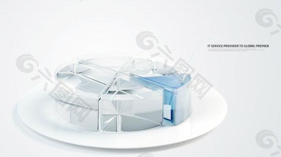 水晶冰块PSD设计素材
