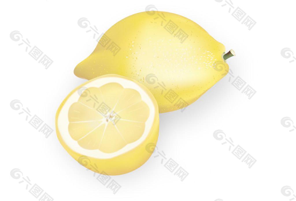 柠檬矢量图图片
