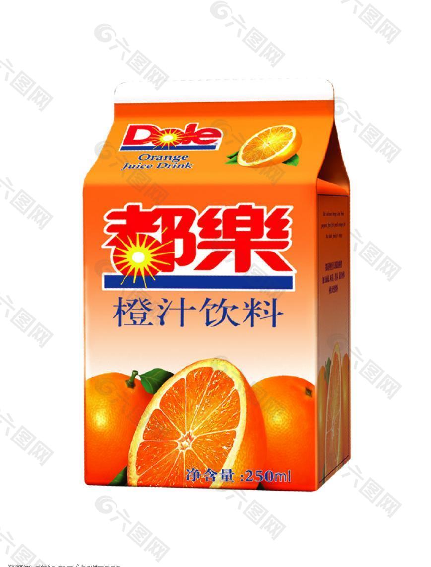 都乐橙汁饮料图片