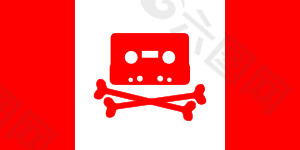 加拿大音乐海盗旗的剪辑艺术