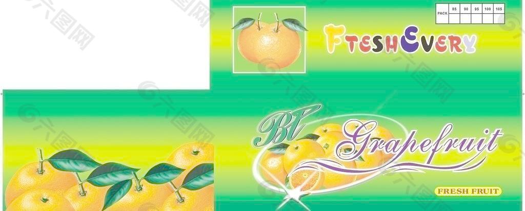 柑橘 桔子 胡柚 脐橙 水包包装图片