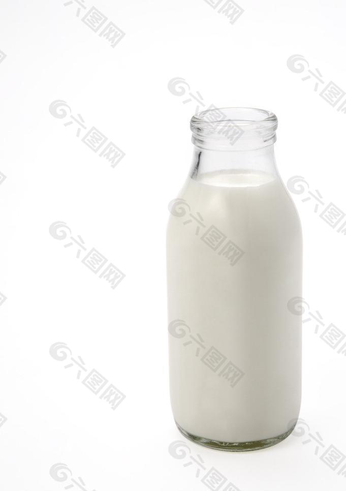 牛奶 一瓶牛奶图片