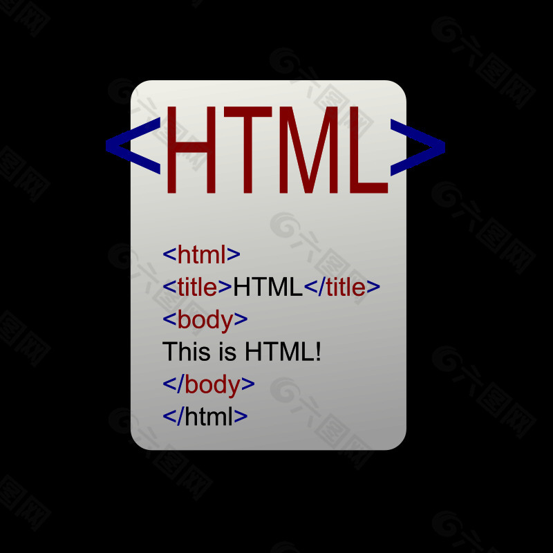 HTML标志