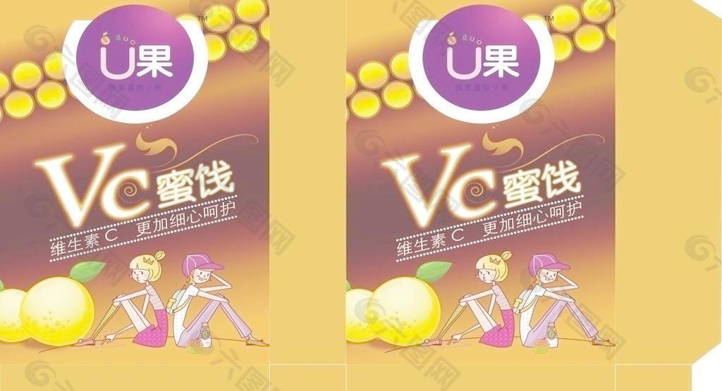 手提袋 u果食品图片