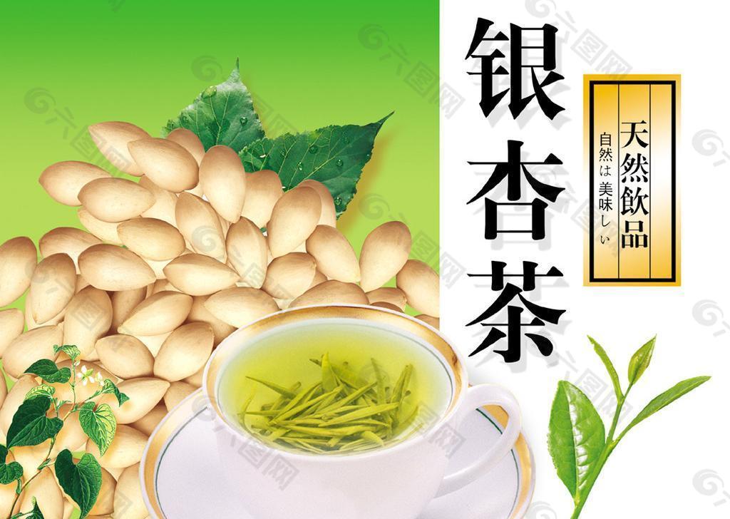 银杏茶图片