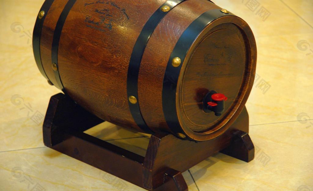 橡木桶 葡萄酒图片