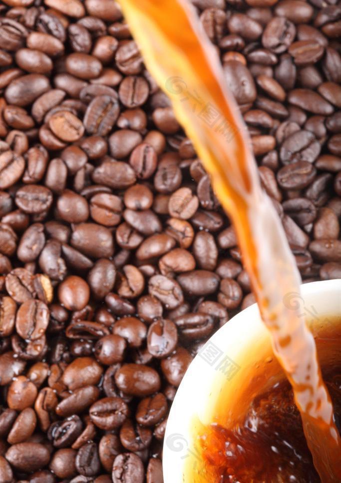 咖啡 coffee 咖啡豆图片