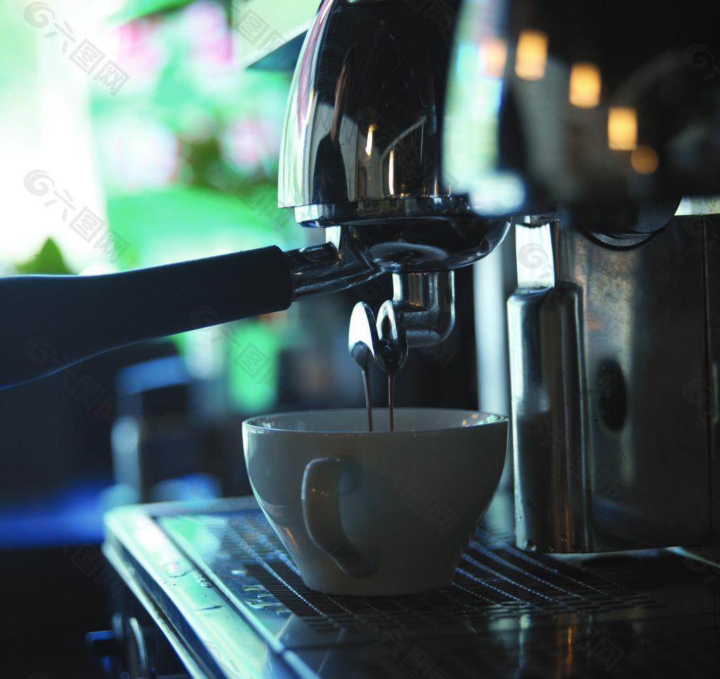 现磨咖啡 咖啡机图片