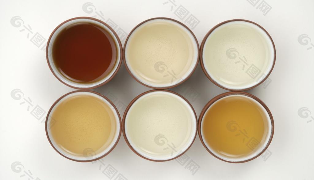 6种不同茶功夫茶图片