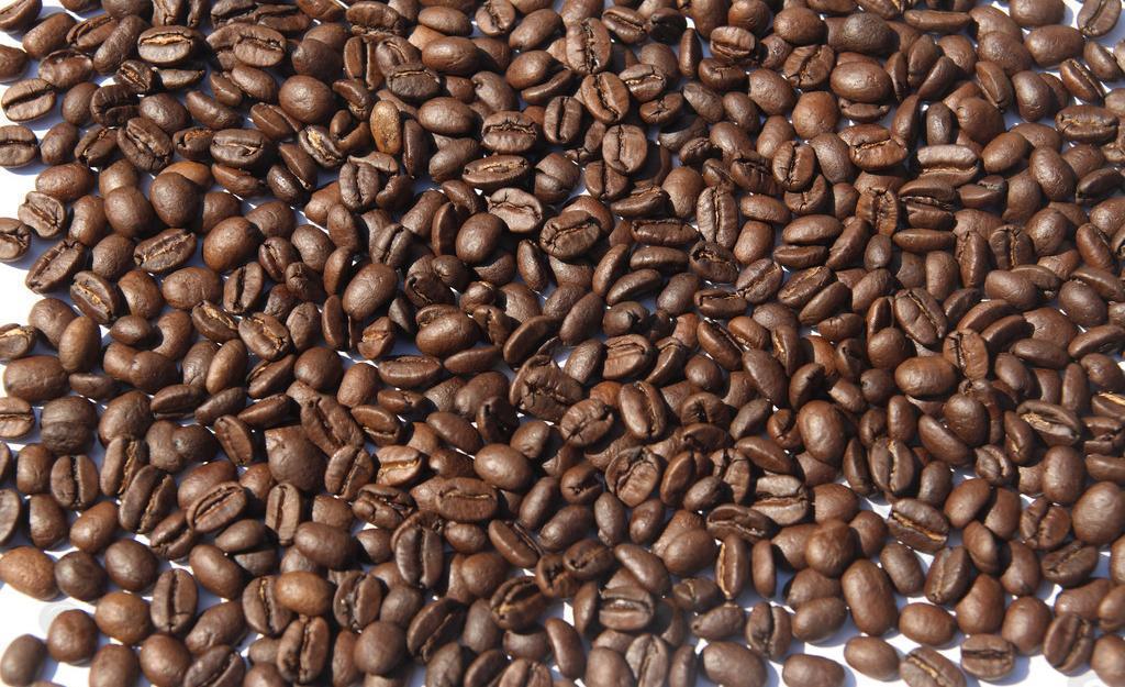 咖啡原豆背景图片