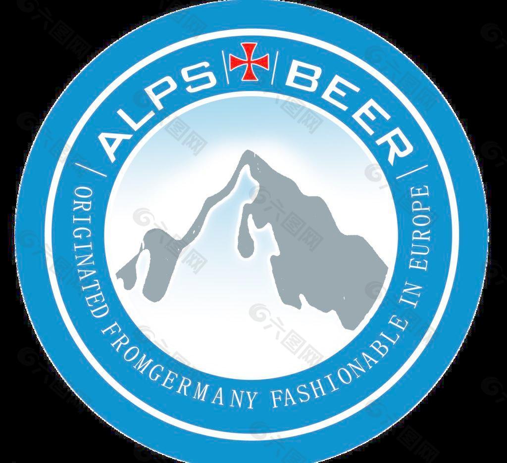 阿尔卑斯啤酒标志图片