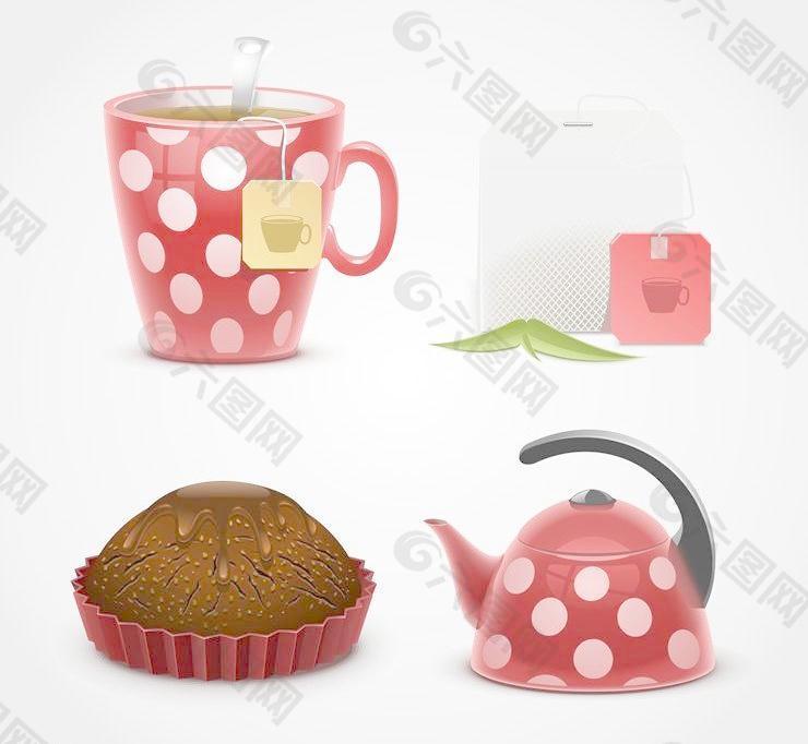 茶壶茶杯icon图标图片