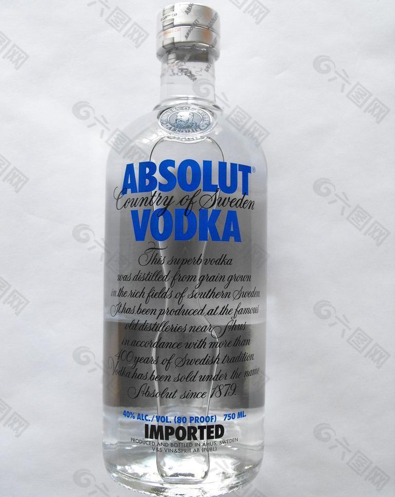 absolut vodka绝对伏特加图片