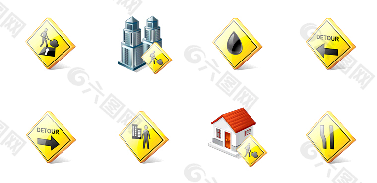 几个建筑工程标志