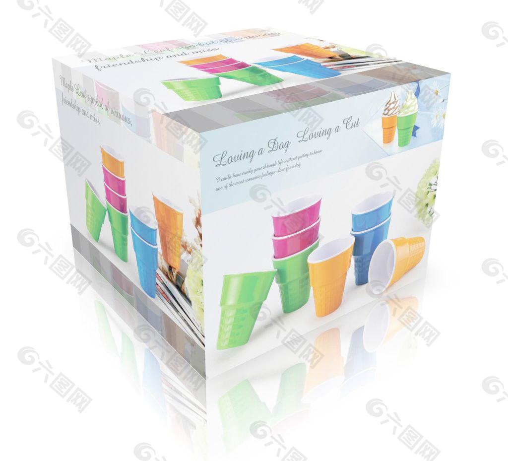 冰淇淋杯彩盒 rar图片