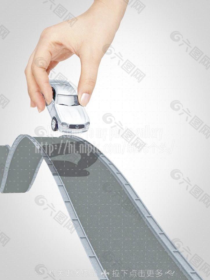 手捏玩具车图片
