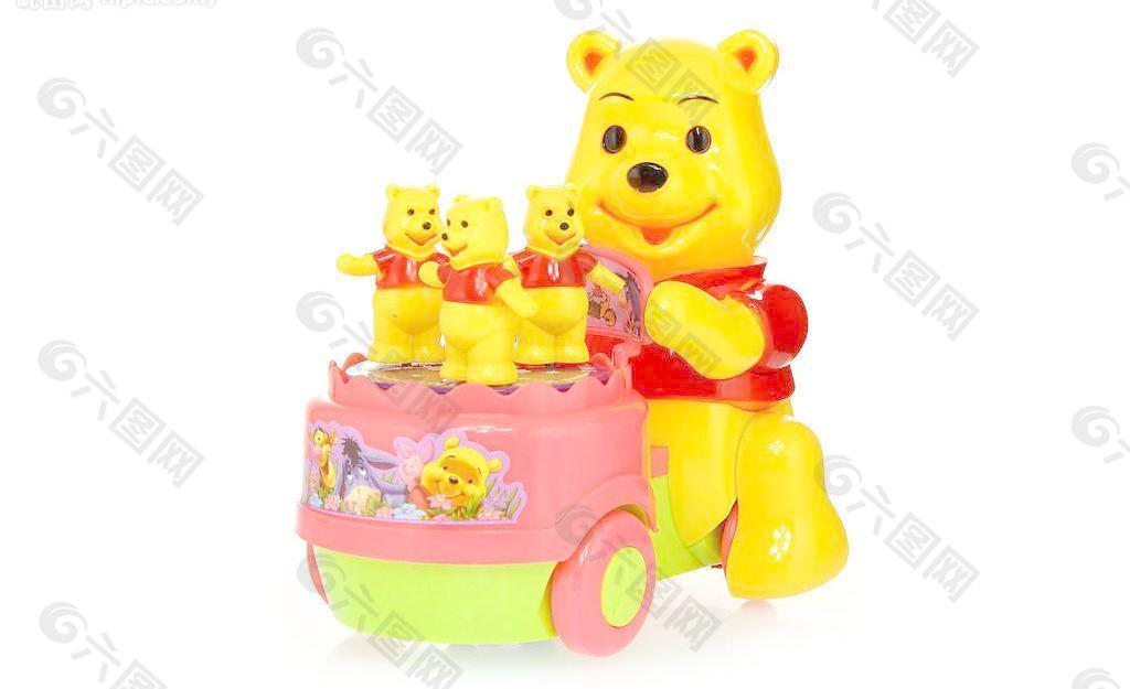 儿童玩具 小熊敲鼓图片