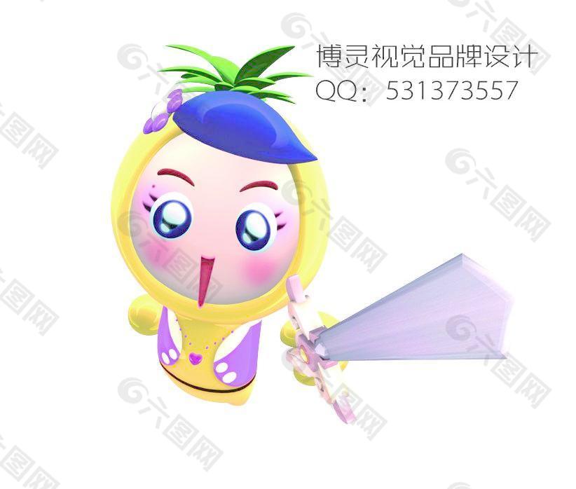 国宝特功 菠萝战宝卡通图片