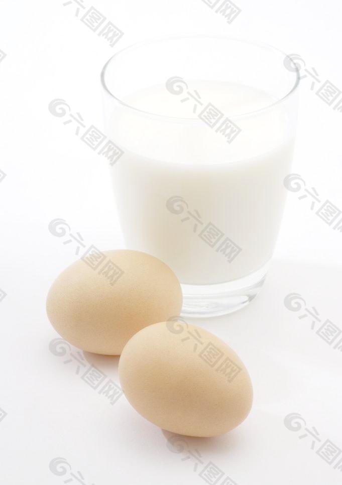 鸡蛋 牛奶图片
