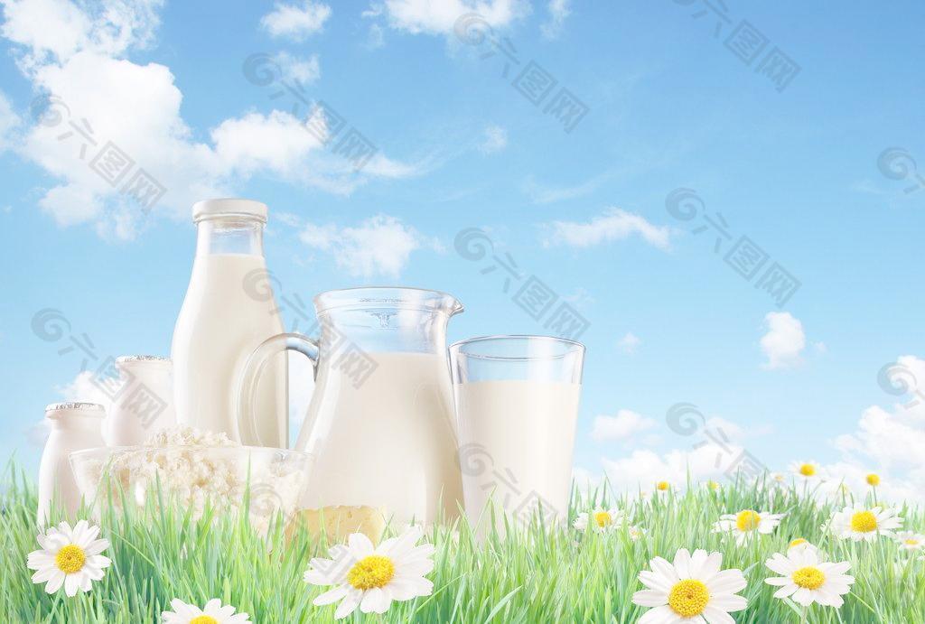 新鲜牛奶图片