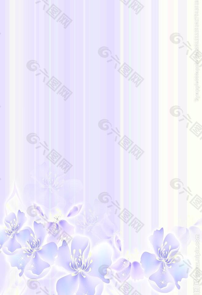紫色竖条花移门图片