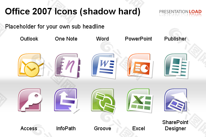 office2007图标元素