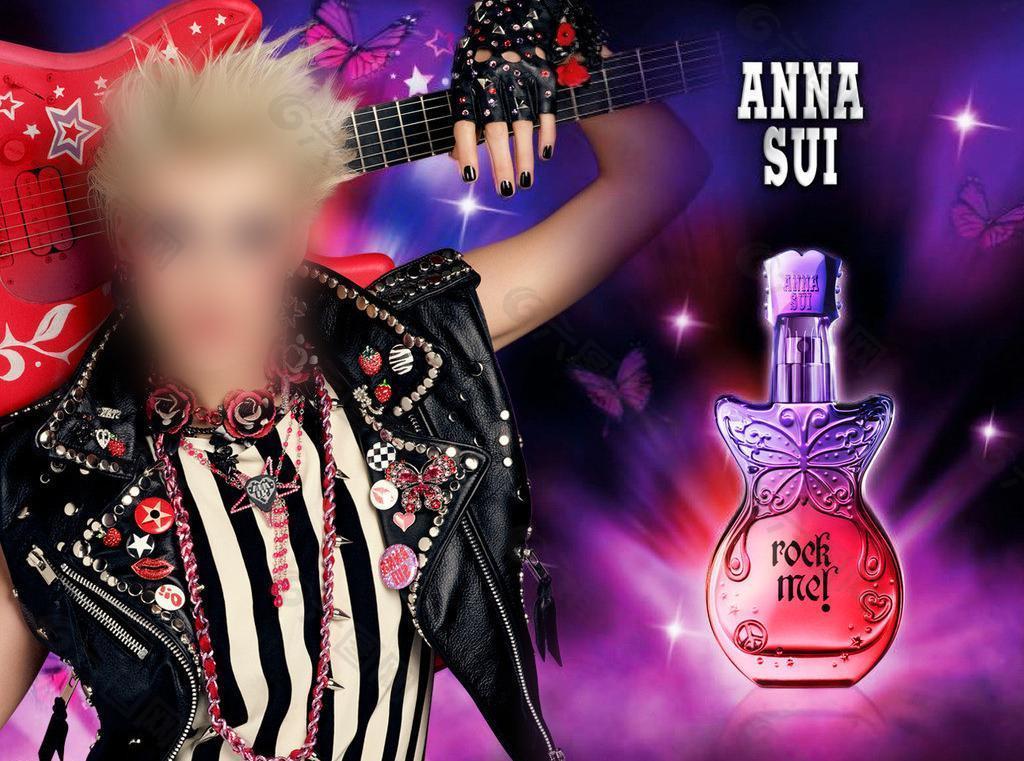 安娜苏 香水广告图片