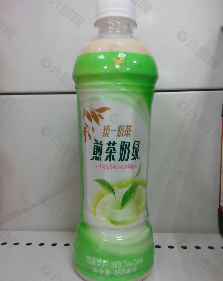 统一煎茶奶茶图片