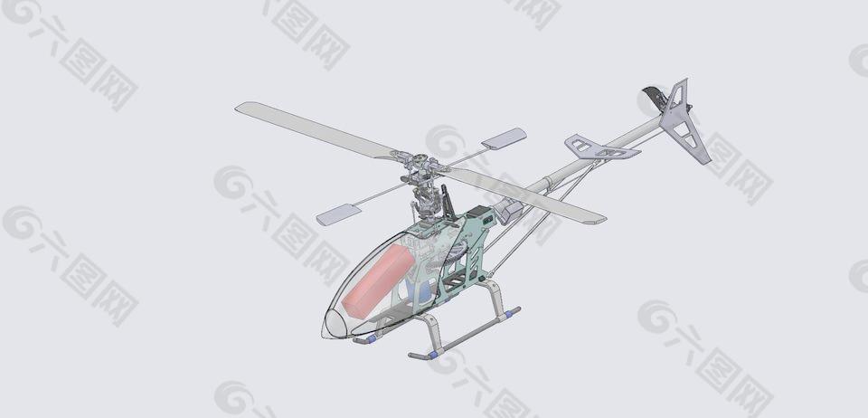 RC直升机霸王龙450
