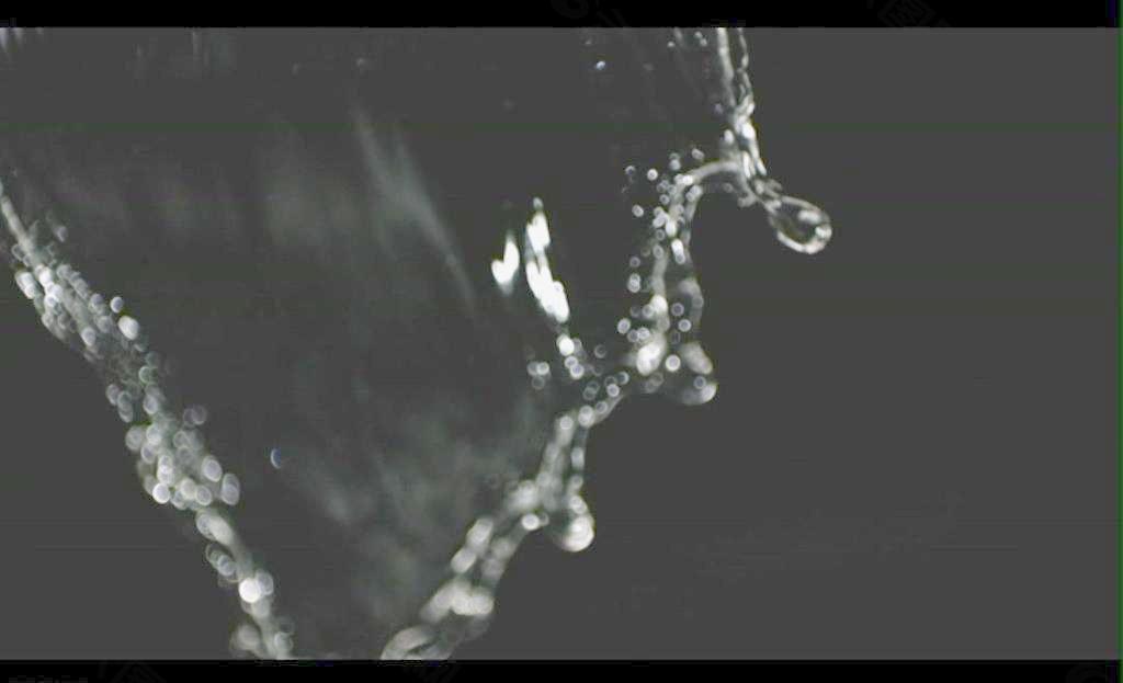 水珠水滴视频素材图片