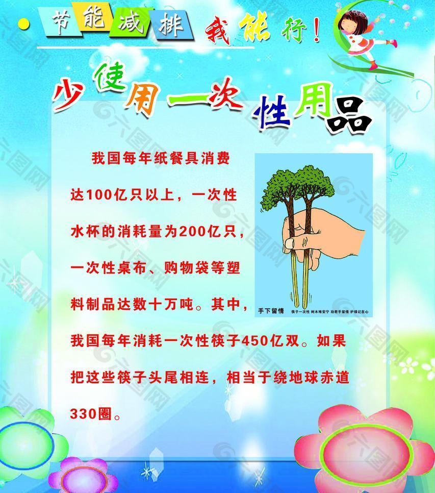 节能减排宣传展板图片