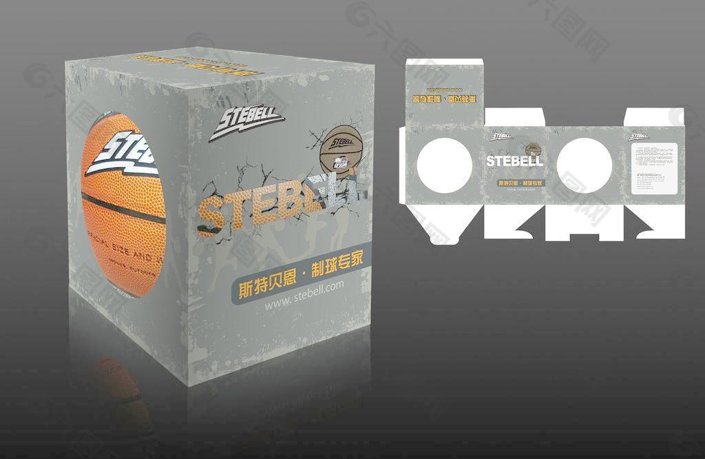篮球包装盒设计图片