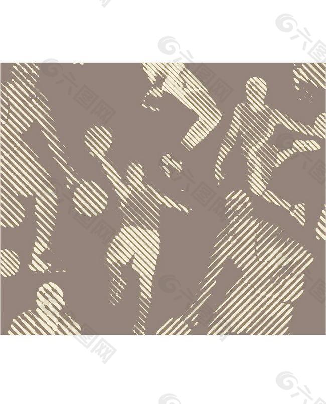 篮球运动元素图片