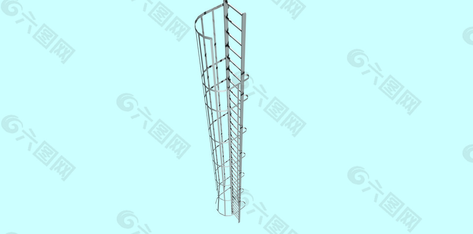 3d-ladder-18l DWG