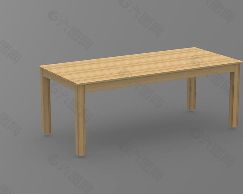 木餐桌