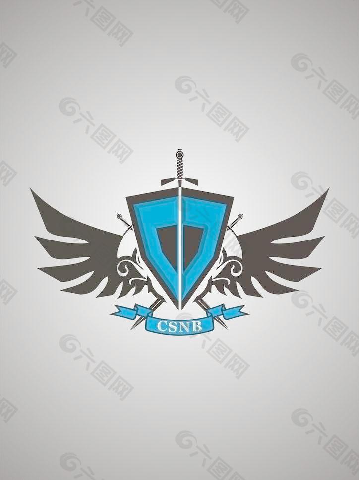 csnb 盾牌 标志设计图片
