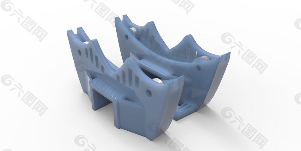 30 BOT的3D打印机长丝阀芯座
