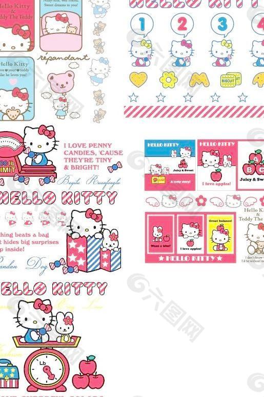 可爱 hello kitty图片