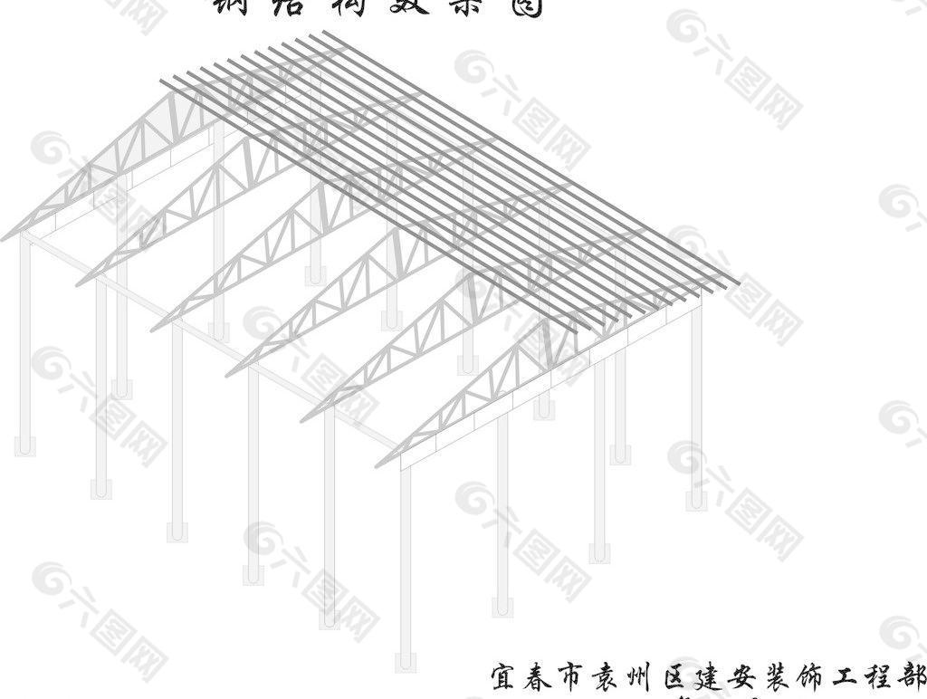 钢结架棚图片