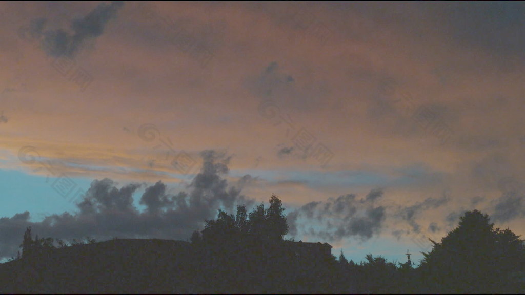 在盐湖城股票视频黄昏的天空云