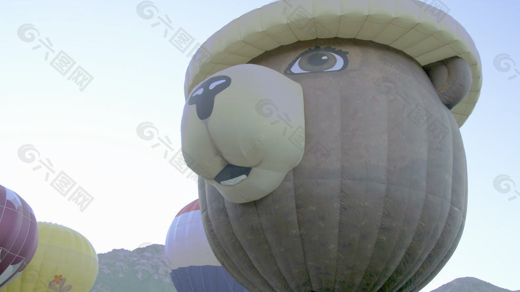 什锦热气球在犹他州县，犹他州的7个4K超高清