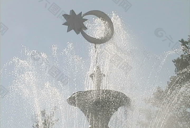 阿塞拜疆巴库喷泉2股票的录像 视频免费下载