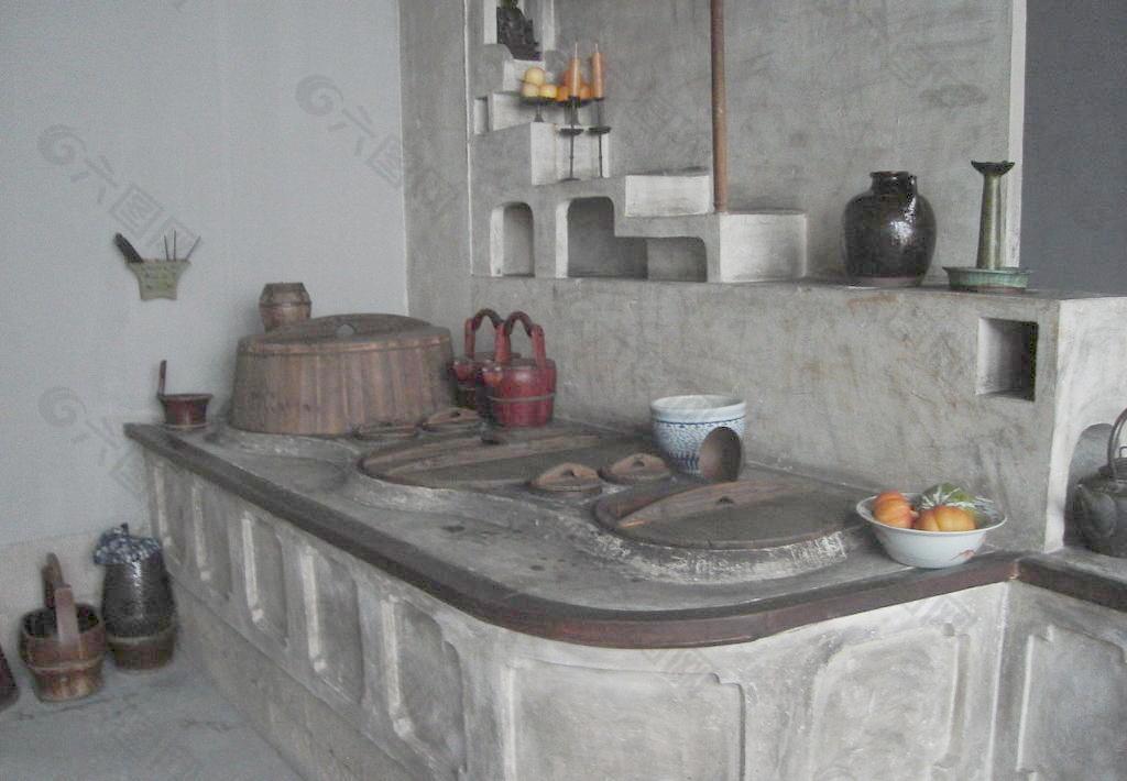 胡雪岩家的厨房图片