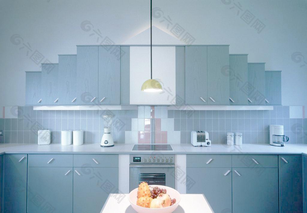 超大背景素材 厨房 舒适 优雅 阶梯图片
