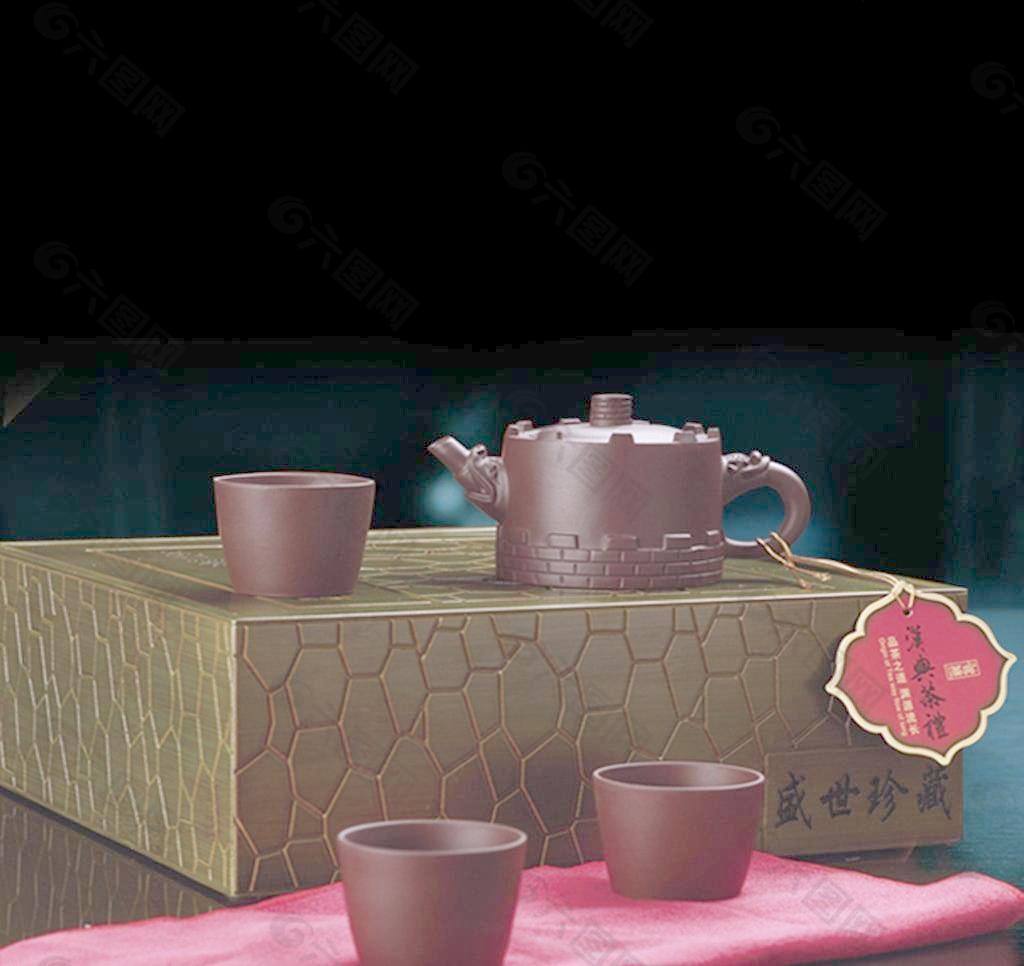盛世中华 紫砂 茶具图片