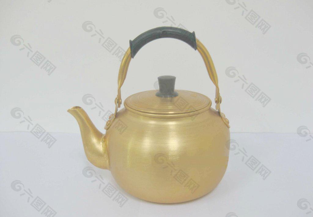 黄铜 手提 茶壶图片
